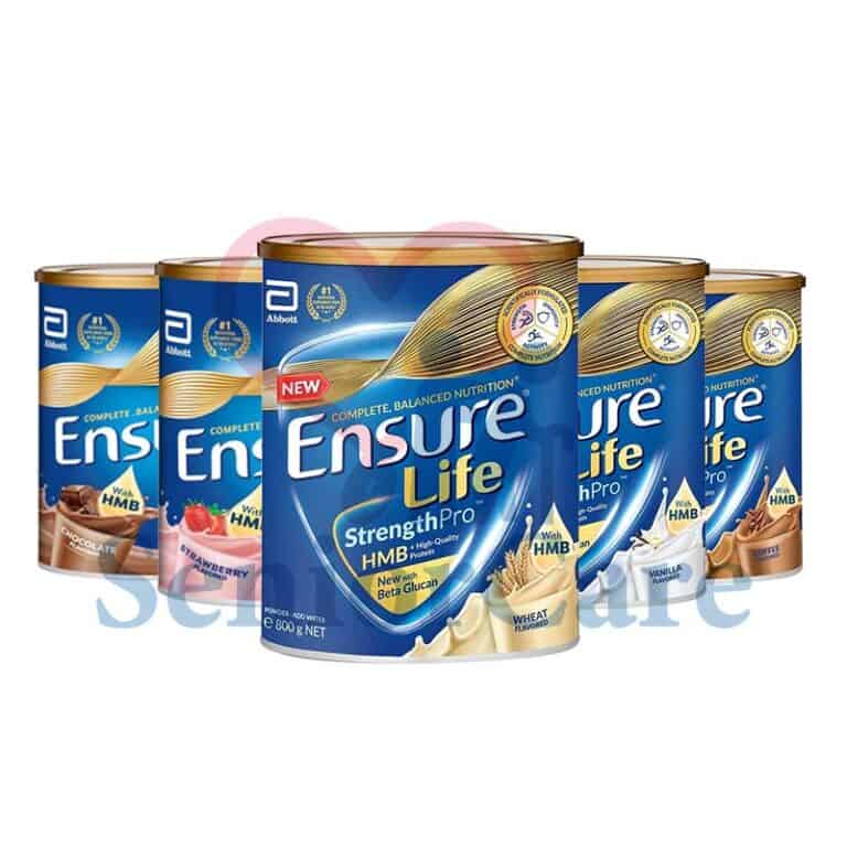 Ensure Life HMB Strength PRO Milk Powder 800g 850g – Vanilla, Chocolate, Strawberry, Coffee, Wheat