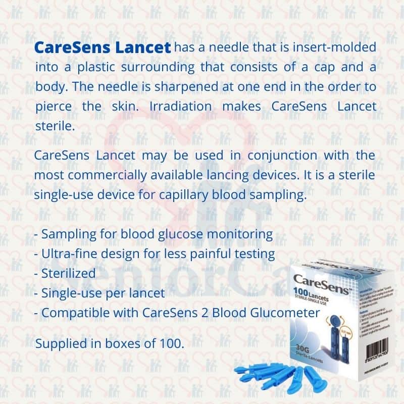 CareSens Lancet Description