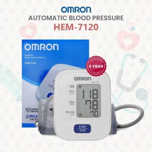 OMRON Blood Pressure Monitor HEM 7120 BPM Singapore Local Supply Home Use Basic Model Last Reading High Quality Value Deal