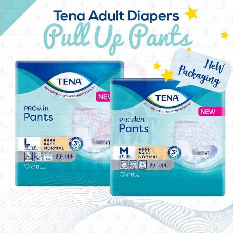 SeniorCare - ON SALES! TENA Normal Adult Diapers Pull-Up Pant