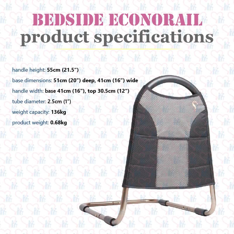 Bedside Econorail Product Specifications
