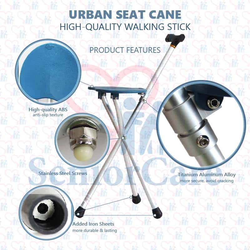 Urban Seat Cane_Blue-Features