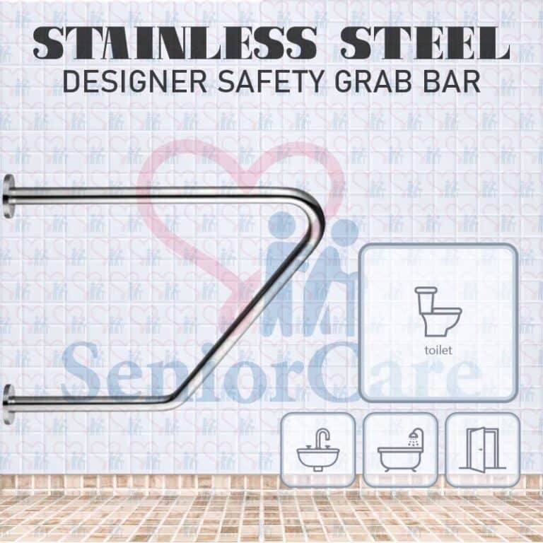 Stainless Steel Designer Safety Grab Bar 60cm