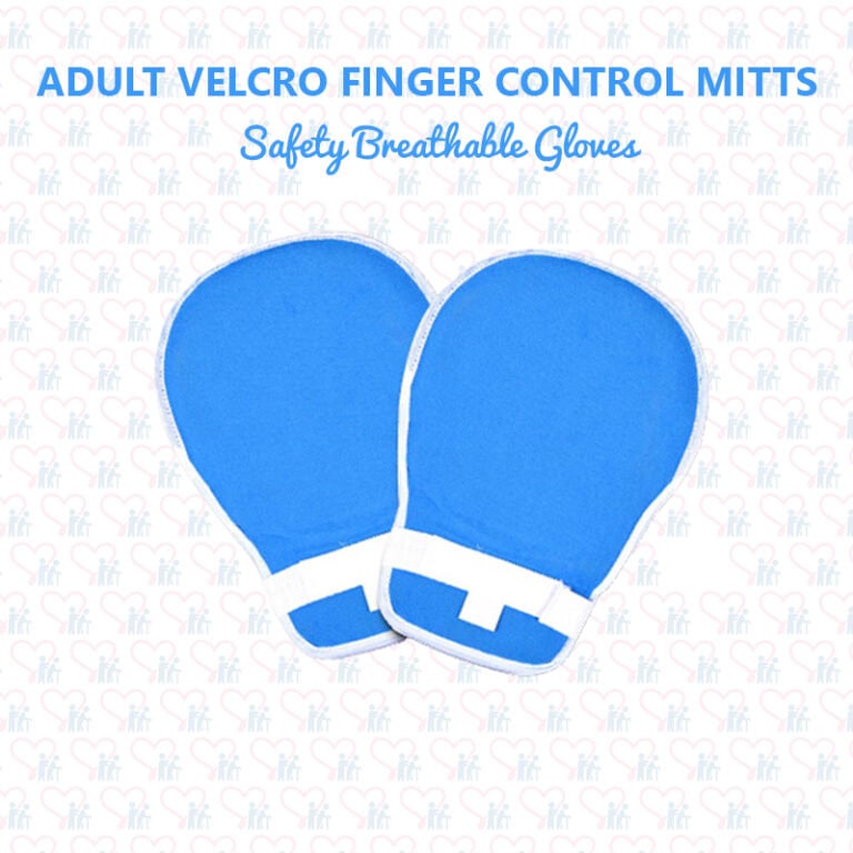Adult Velcro Finger Control Mitts – Safety Breathable Glove