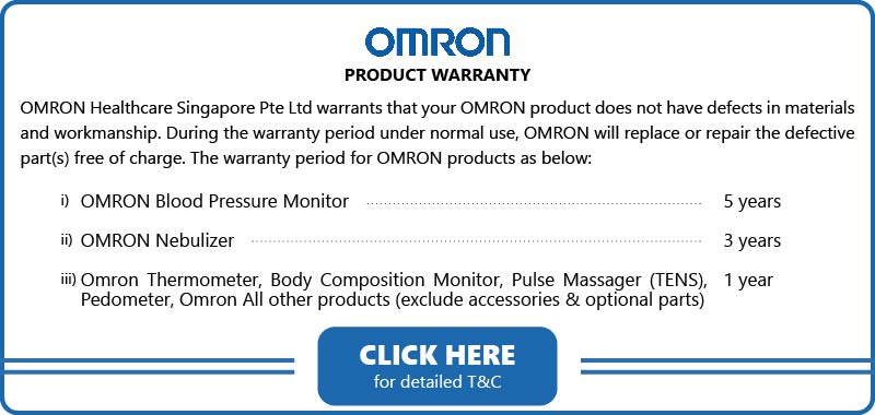Omron Warranty