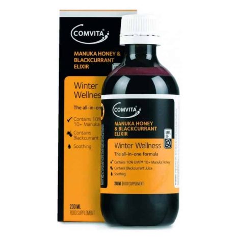Comvita Winter Wellness Manuka Honey & Blackcurrant Elixir 200ml