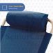 Foldable Bed Chair - Normal - Space Saving Lightweight Multipurpose Use - Back Support Seat Neck Cushion