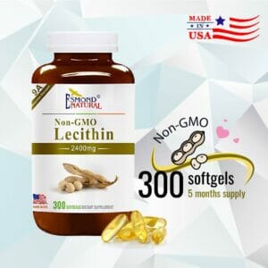 Esmond Natural Non-GMO Soy Lecithin 2400mg