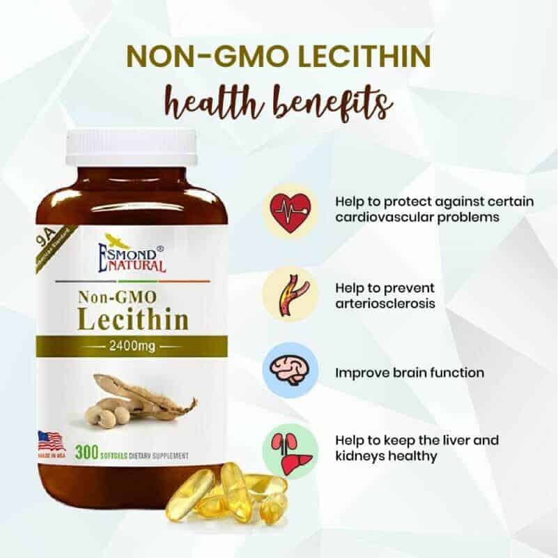 Lecithin has other overall benefits to seniors' health. 