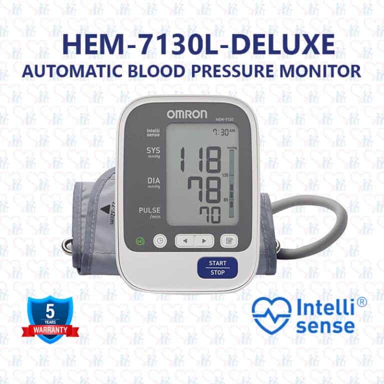 Omron HEM-7130 Upper Arm Cuff Blood Pressure Monitor (5 Years Warranty)
