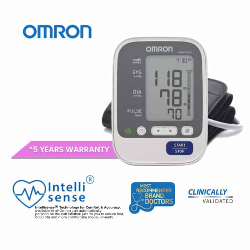 Omron HEM 7130L Blood pressure monitor BPM
