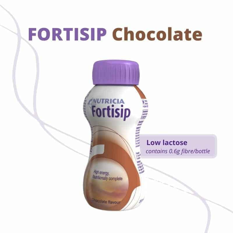 Nutricia Fortisip Vanilla Strawberry Chocolate 200ml -Chocolate