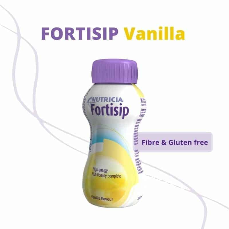 Nutricia Fortisip Vanilla Strawberry Chocolate 200ml -Vanilla