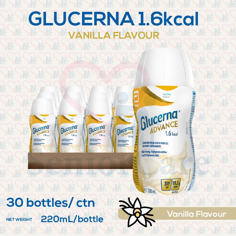 Glucerna Plus 1.6kcal Carton Vanilla Flavour