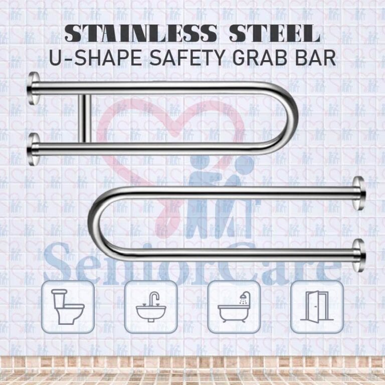 Stainless Steel U shape 60cm –  Safety Grab Bar