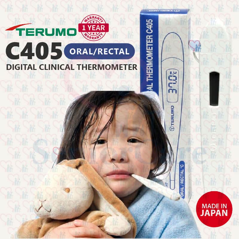 TERUMO Digital Clinical Thermometer Oral/Rectal -ET C405S