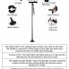 Walking Stick - high Rise LED with Mid Handle - Description