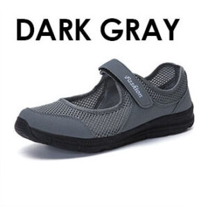 Velcro Shoes - Dark Gray
