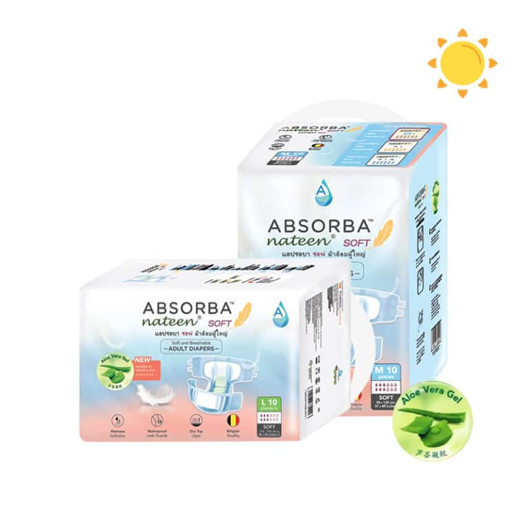 Absorba Nateen Soft Adult Diapers