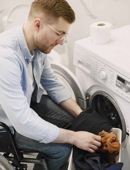 Owning a clothes folding machine helps you or your loved ones do laundry independently.