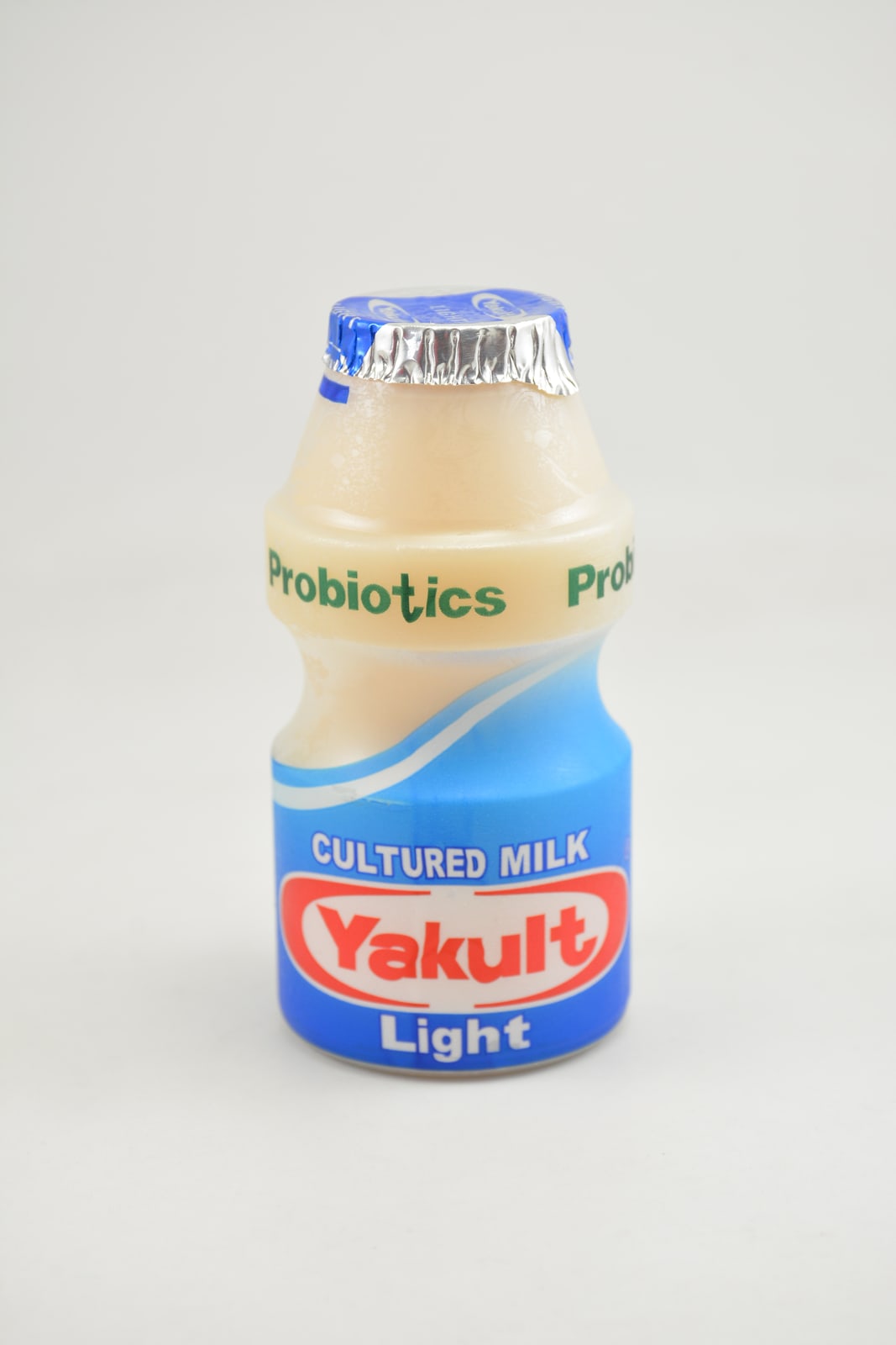 Yakult is a probiotic drink that contains at least 20 billion good bacteria. It's also rich in Vitamin C, D, E., and Fibre,  with less sugar. 
