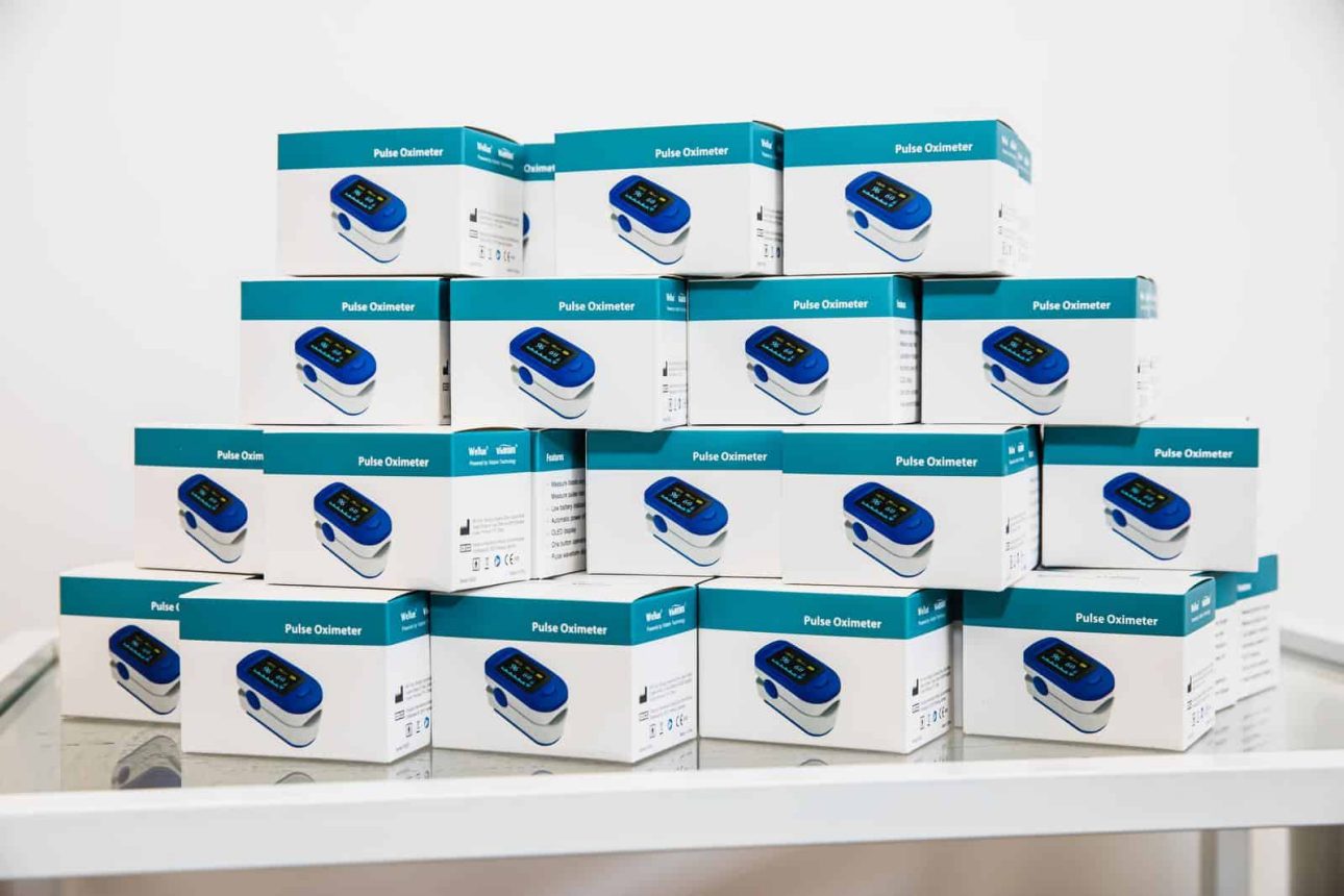 Free oximeters courtesy of over 300 outlets such as Watsons and Guardian.