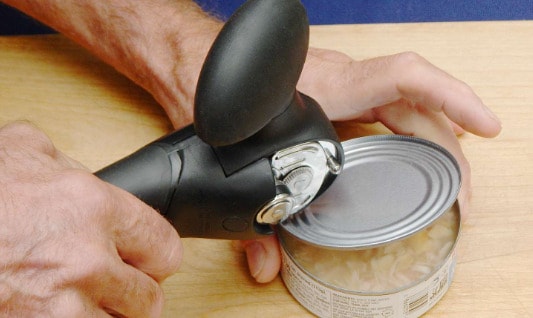 Can openers help you to open canned goods fast and with less effort.