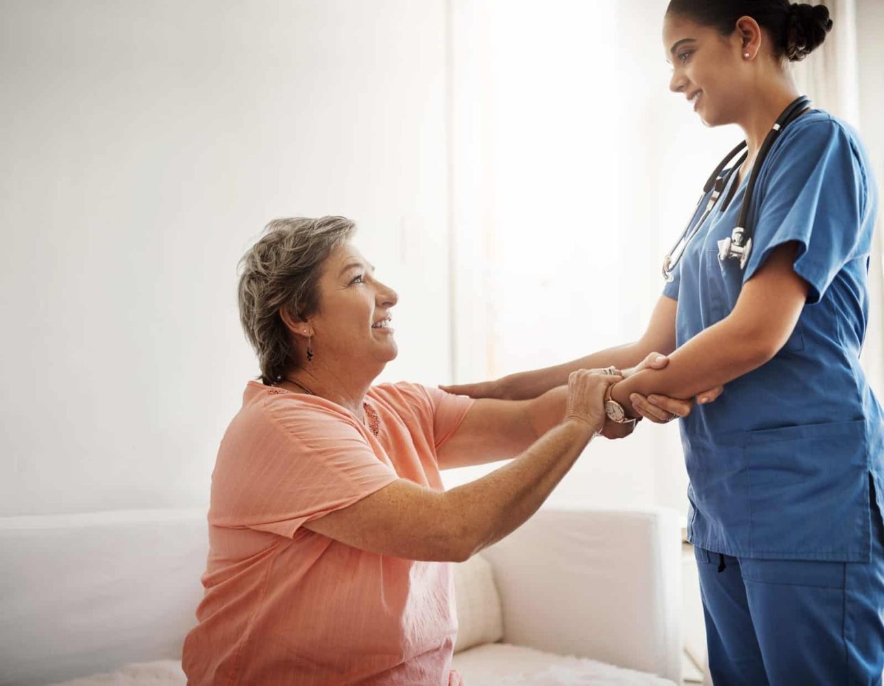 Caregivers must also monitor and take care of themselves to provide 100% care to their loved ones. 