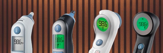 Different Braun Thermometers