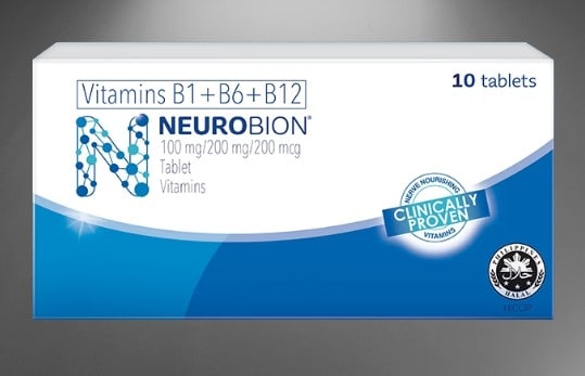 Neurobion can help with nerve damage due to vitamin B deficiency, with proper diet and regular exercise. 