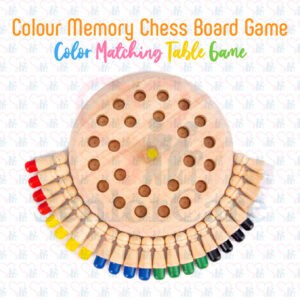 Colour Memory Chess Board table Game Fun family Games Gathering -