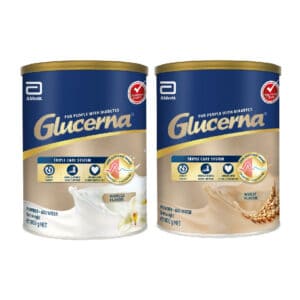 Glucerna Triple Care Milk Powder For Diabetic 800g - Vanilla, Wheat