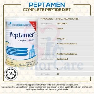 Nestle Health Science Peptamen 400g - Product Specifications