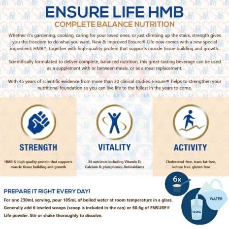 Ensure Life HMB Description Ensure Life HMB Description