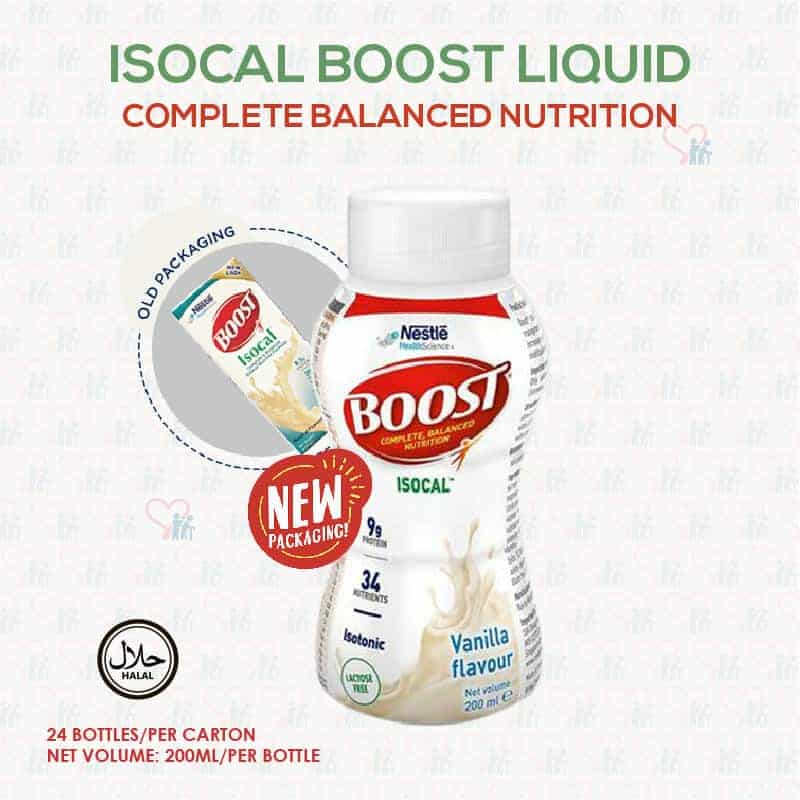 Isocal Boost Liquid Complete Balanced Nutrition