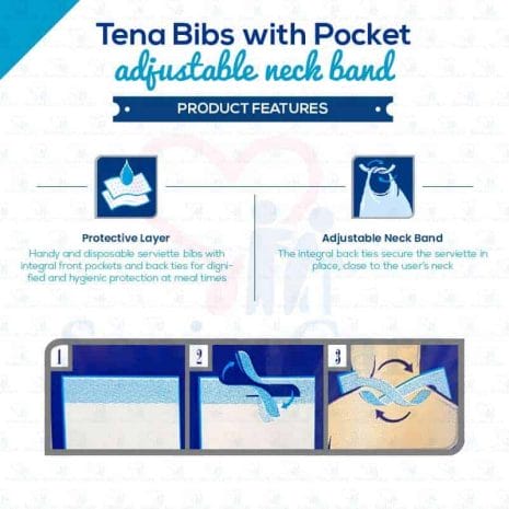 Tena Bibs Product Features