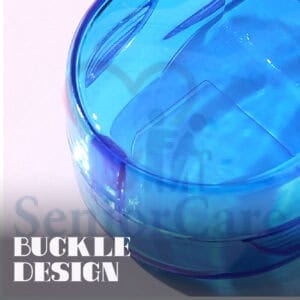 Compact pill Cutter Travel Essential - Buckle Design