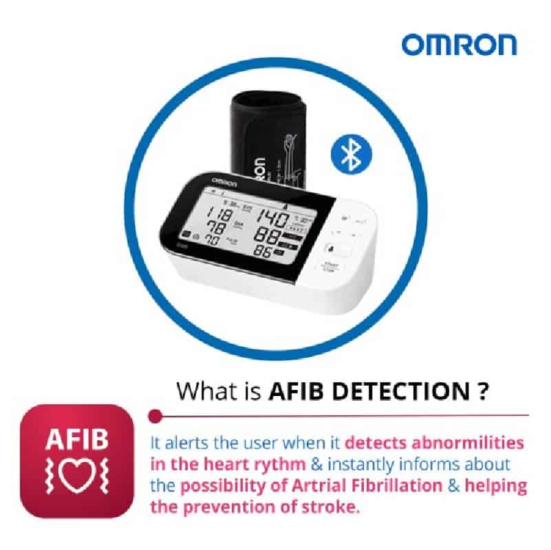 omron arrhythmia symbol