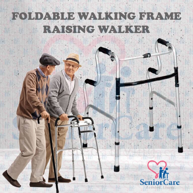 High Rise Adjustable Height Folding Walking Frame