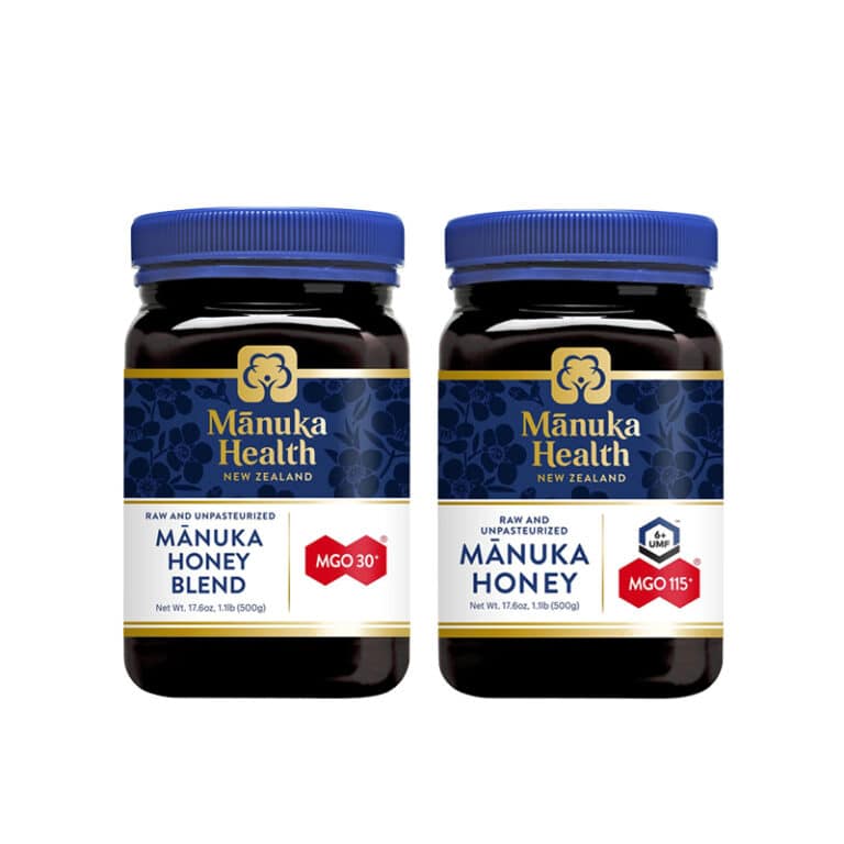 Manuka Health Manuka Honey 500g MGO30, MGO115