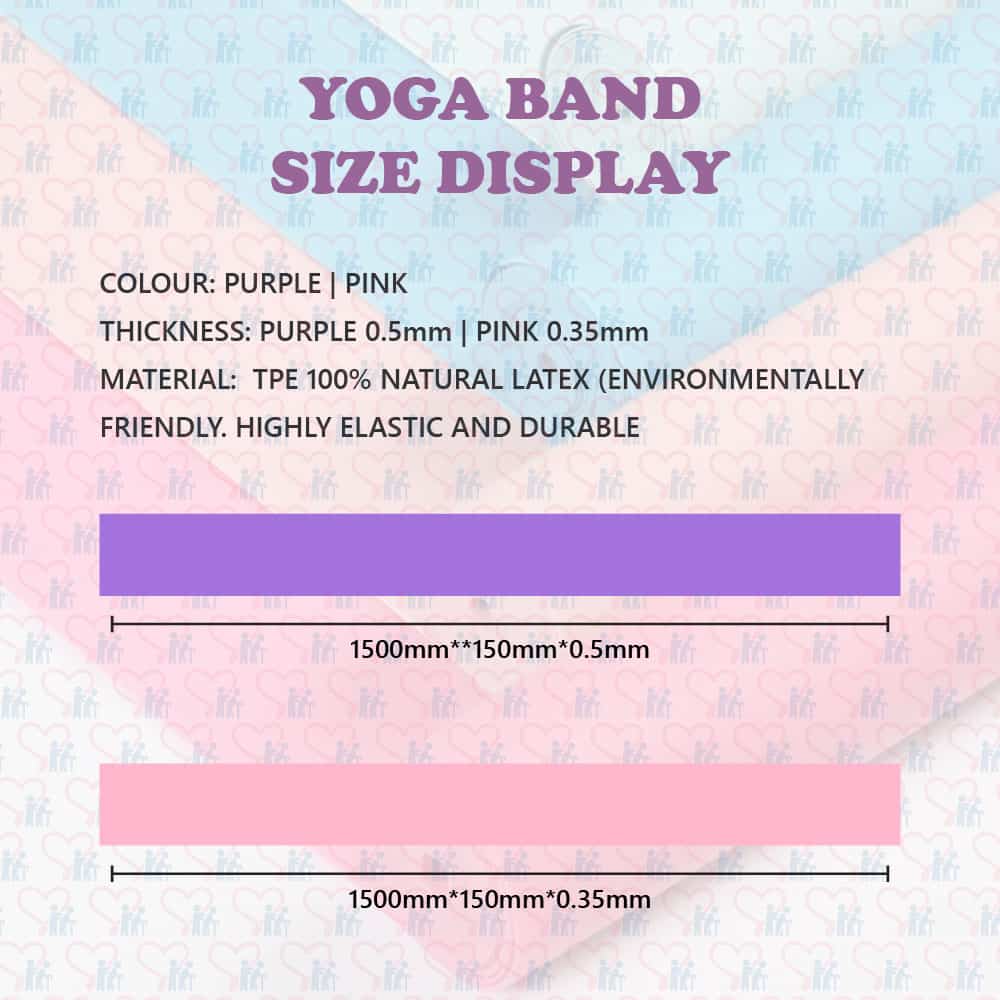 Yoga Band Size Display