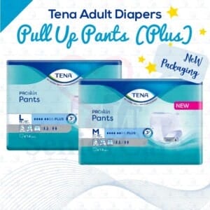 TENA Plus Adult Diaper Pull Up Pants Diapers