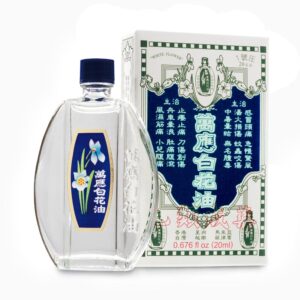 Hoe Hin Pak Fah Yeow (Bai Hua You) White Flower Embrocation Medicated Oil