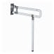 Nylon Coated Upfolding Grab Bar Grabber Foldable Folding with Pole - Toilet Safety Actual Product
