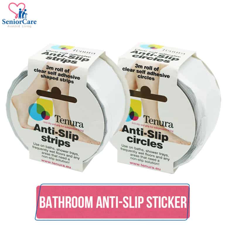 TENURA Anti-Slip Sticker for Bathroom & Toilet