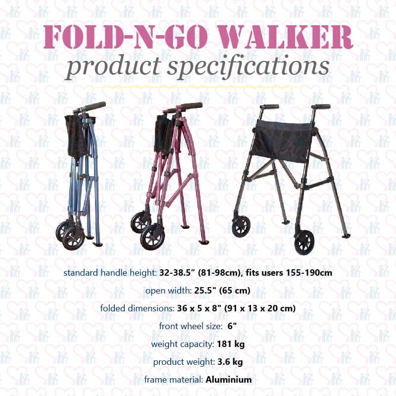 Product-EZFoldNGoWalker_ProductSpecifications