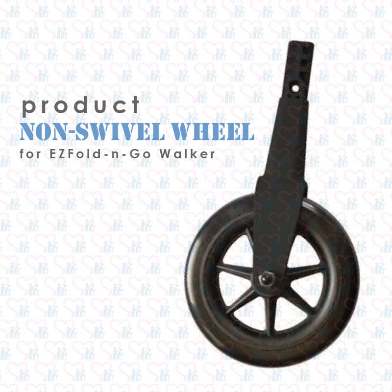 Replacement Wheel Non-Swivel Wheel