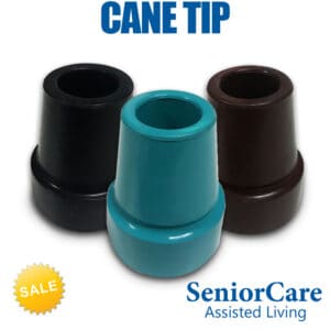 Walking Stick Cane Replacement Tip - Sturdy Rubber Tips Durable Change