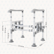 Adjustable Toilet Frame -AiE