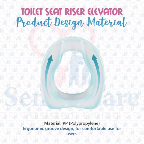 Toilet Seat Riser Elevator Installation ProductMaterial